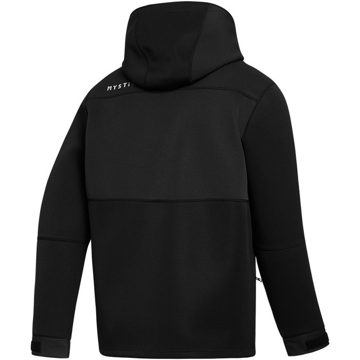 2024 Mystic Mnner Fulmar 3/2mm Neoprene Hoodie 35017.230320 - Black